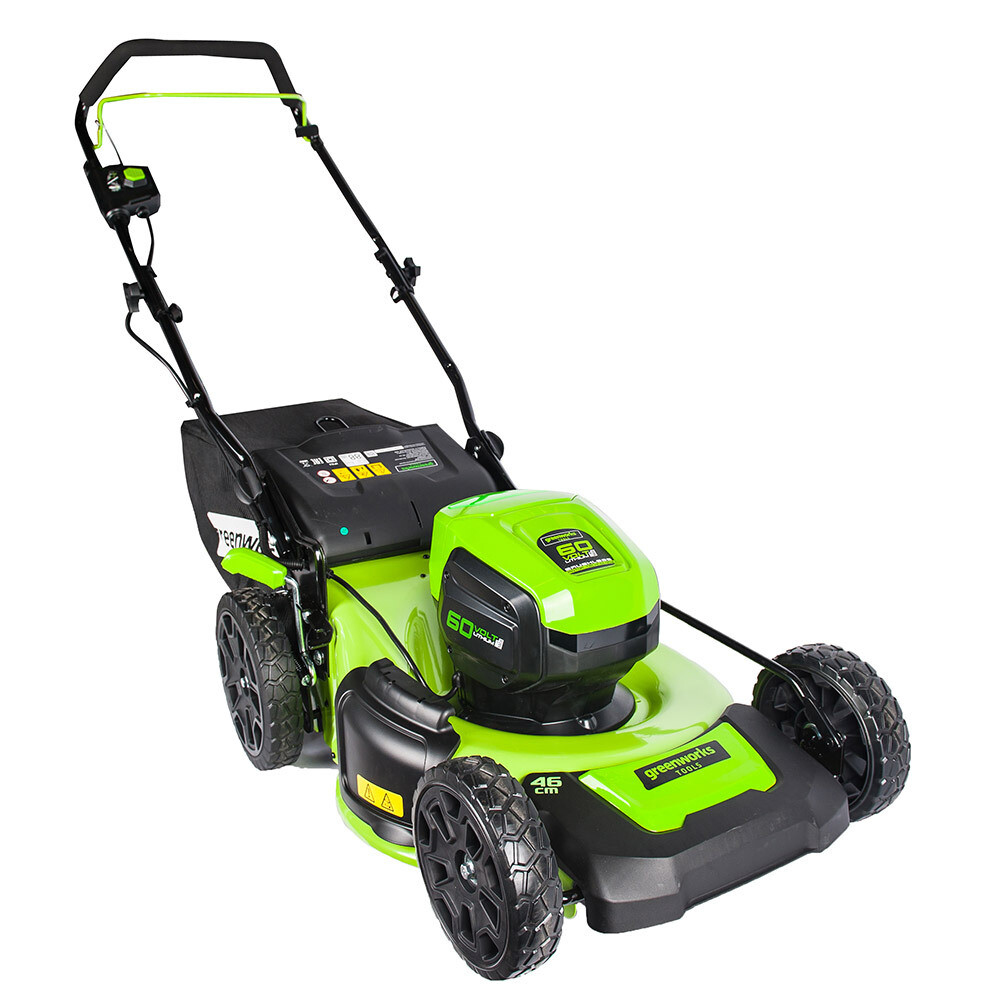 

Газонокосилка аккумуляторная Greenworks GD60LM46HP 60В Li-Ion без АКБ и ЗУ (2502807)