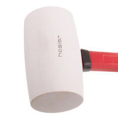 Киянка резиновая Hesler 675 г фибергласовая ручка (WM01-675//030830-680) - фото 6