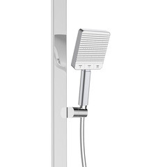 Душевая система Corsa Deco QX с верхним душем с лейкой с изливом хром (SSFTQX320Q) - фото 18