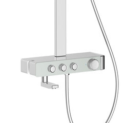 Душевая система Corsa Deco QX с верхним душем с лейкой с изливом хром (SSFTQX320Q) - фото 17