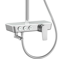 Душевая система Corsa Deco QX с верхним душем с лейкой с изливом хром (SSFQX320S) - фото 17