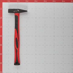 Молоток слесарный Hesler 300 г фибергласовая ручка (HF01-300 /141915) - фото 2