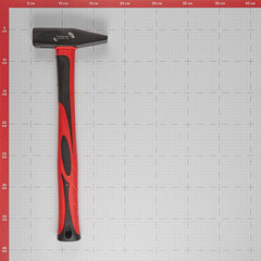 Молоток слесарный Hesler 500 г фибергласовая ручка (HF01-500 /141919) - фото 4