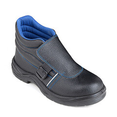 Ботинки рабочие для сварщика кожаные с защитным подноском размер 40 черные Prosafe Profi (24К) - фото 12