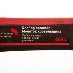Молоток кровельщика Hesler 600 г фибергласовая ручка (BH07-600 /141925) - фото 5