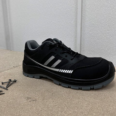 Полуботинки рабочие текстильные со светоотражающими элементами с защитным подноском размер 42 черные Prosafe Sport (751Т) - фото 3