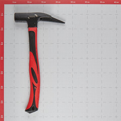 Молоток кровельщика Hesler 600 г фибергласовая ручка (BH07-600 /141925) - фото 2