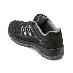 Полуботинки рабочие текстильные со светоотражающими элементами с защитным подноском размер 42 черные Prosafe Sport (753ТКВ) - фото 7