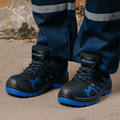 Полуботинки рабочие текстильные с защитным подноском размер 44 черные Prosafe Sport (8731/1-2КВ) - фото 3