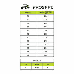 Полуботинки рабочие текстильные с защитным подноском размер 44 черные Prosafe Sport (8731/1-2КВ) - фото 2