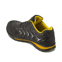 Полуботинки рабочие текстильные со светоотражающими элементами с защитным подноском размер 45 черные Prosafe Sport (830) - фото 13