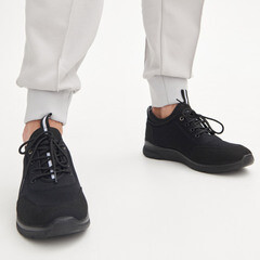 Кроссовки из искусственной кожи размер 43 черные Wanngo (WG1-12-T) - фото 6