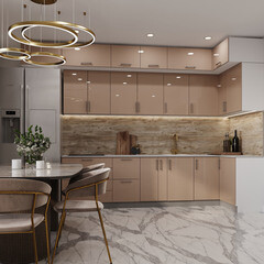 Ручка мебельная для фасада сталь хром 188х31х12 мм - фото 9