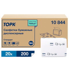 Салфетки Tork Universal двухслойные сложения ZZ (200 л х 20 уп) - фото 3