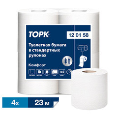 Туалетная бумага Tork Advanced в стандартных рулонах 23 м (4 шт.) - фото 3
