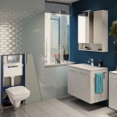 Клавиша смыва для инсталляций Geberit Delta 50 хром (115.119.21.1) - фото 2