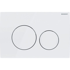 Клавиша смыва для инсталляций Geberit Delta 20 белая (115.127.11.1) - фото 9