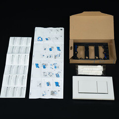 Клавиша смыва для инсталляций Geberit Sigma 30 черная (115.883.DW.1) - фото 6