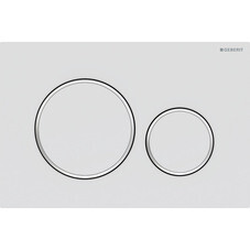 Клавиша смыва для инсталляций Geberit Sigma 20 белая матовая (115.882.JT.1)