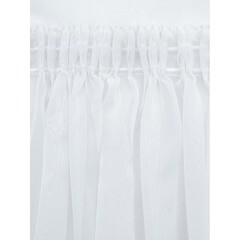 Тюль вуаль белый 500х280 см Decofest Марио с утяжелителем (153.732) - фото 9