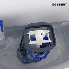 Клапан сливной Geberit двухрежимный кнопка металл хром (136.909.21.2) - фото 6