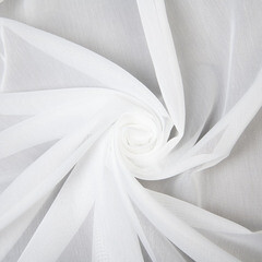 Тюль имитация льна белый 300х280 см Легранд Боско с утяжелителем (58128668) - фото 2