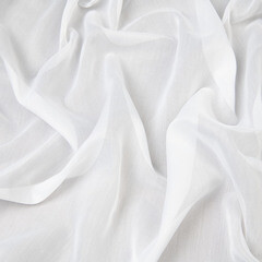 Тюль имитация льна белый 300х280 см Легранд Боско с утяжелителем (58128668) - фото 3