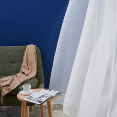 Изображение товара Тюль имитация льна белый 500х280 см Легранд Боско с утяжелителем (58128670)