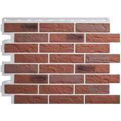Изображение товара Панель фасадная Альта-Профиль Кирпич рижский 710х560 мм цвет 04