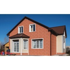 Панель фасадная Альта-Профиль Кирпич рижский 710х560 мм цвет 04 - фото 3