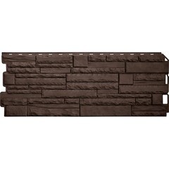 Изображение товара Панель фасадная Альта-Профиль Камень скалистый Эко 1170х430 мм коричневая