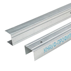 Профиль направляющий Knauf 50х40 мм 3 м 0,60 мм — купить в Москве: цены, характеристики, отзывы и фото в интернет-магазине Петрович.