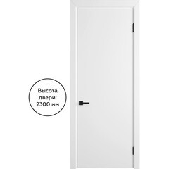 Дверь межкомнатная Ньюта 700х2300 мм эмаль белая глухая - фото 1