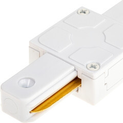 Коннектор для однофазного шинопровода прямой Ritter Artline белый (59743 2) - фото 16