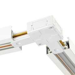 Коннектор для однофазного шинопровода угловой Ritter Artline белый (59745 6) - фото 15