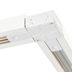 Коннектор для однофазного шинопровода угловой Ritter Artline белый (59745 6) - фото 14