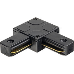 Коннектор для однофазного шинопровода угловой Ritter Artline черный (59746 3) - фото 1