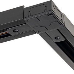 Коннектор для однофазного шинопровода угловой Ritter Artline черный (59746 3) - фото 6