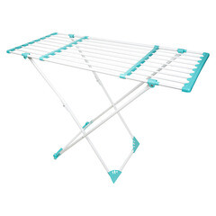 Изображение товара Сушилка для белья напольная Hausmann Aura Deluxe X 20 м 560х1900х950 мм белая