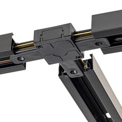 Коннектор для однофазного шинопровода T-образный Ritter Artline черный (59748 7) - фото 7