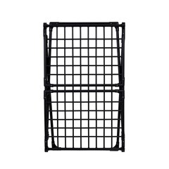 Сушилка для белья напольная Hausmann Karakoram 19 м 610х1740х1080 мм черная - фото 2