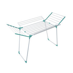 Сушилка для белья напольная Hausmann Arcturus 22 м 900х1680х1080 мм белая - фото 1