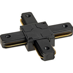 Изображение товара Коннектор для однофазного шинопровода Х-образный Ritter Artline черный (59750 0)