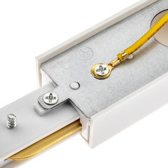 Ввод питания для однофазного шинопровода прямой Ritter Artline белый (59755 5) - фото 9