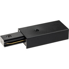 Изображение товара Ввод питания для однофазного шинопровода прямой Ritter Artline черный (59756 2)