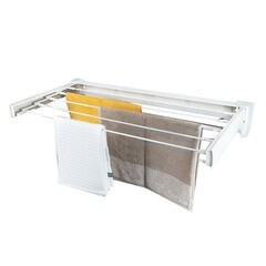 Сушилка для белья настенная Hausmann Altair 70 3,8 м 55х735х220 мм белая - фото 3