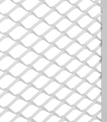 Экран декоративный металлический Evecs ДМЭР 610х390 мм белый 4-х секционный - фото 5