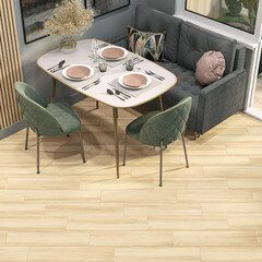 Керамогранит New Trend Alder бежевый матовый 602х151х6,5 мм (20 шт.=1,82 кв.м) - фото 18