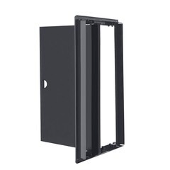 Люк ревизионный Центр Тагис ЛР пластиковый 150х200 мм врезной графит - фото 4