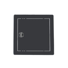 Люк ревизионный Центр Тагис ЛР пластиковый 200х200 мм врезной графит - фото 1